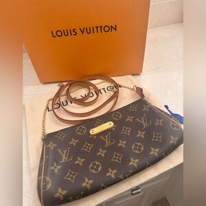 Louis Vuitton Pouchette Eva Monogram Crossbody Bag